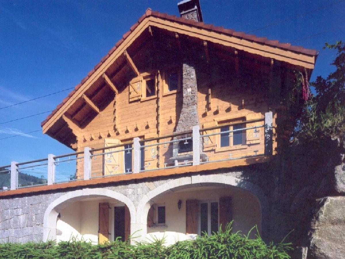 Chalet Charmant A La Bresse Avec Terrasse Et Jardin Cloture Exteriör bild